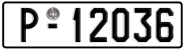 License plate of Greece, Trailers