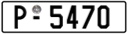 License plate of Greece, Trailers