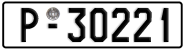 License plate of Greece, Trailers