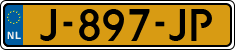 License plate of the Netherlands, Cars