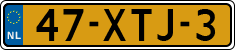 License plate of the Netherlands, Cars