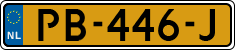 License plate of the Netherlands, Cars