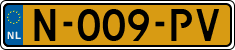 License plate of the Netherlands, Cars