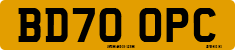 License plate of the United Kingdom, 2001 year system