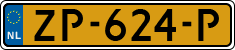 License plate of the Netherlands, Cars