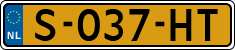 License plate of the Netherlands, Cars