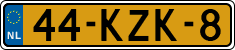 License plate of the Netherlands, Cars