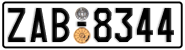 License plate of Greece, Cars