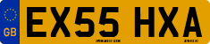 License plate of the United Kingdom, 2001 year system