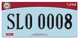 Federal license plates, Diplomatic