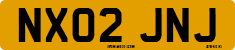 License plate of the United Kingdom, 2001 year system