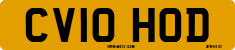 License plate of the United Kingdom, 2001 year system