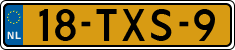 License plate of the Netherlands, Cars