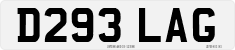 License plate of the United Kingdom, 1983 year system