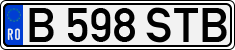 License plate of Romania, Regular plates