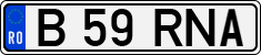 License plate of Romania, Regular plates