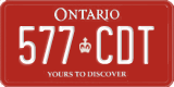 Ontario, Diplomatic (123-ABC)