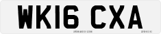 License plate of the United Kingdom, 2001 year system
