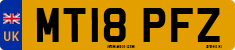 License plate of the United Kingdom, 2001 year system