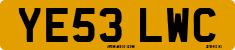 License plate of the United Kingdom, 2001 year system