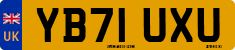 License plate of the United Kingdom, 2001 year system