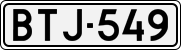 License plate of Finland, Cars