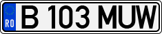 License plate of Romania, Regular plates