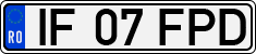 License plate of Romania, Regular plates