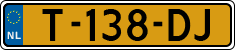 License plate of the Netherlands, Cars