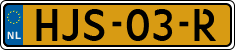 License plate of the Netherlands, Cars