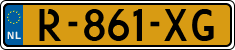 License plate of the Netherlands, Cars