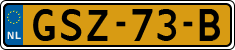 License plate of the Netherlands, Cars