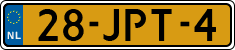 License plate of the Netherlands, Cars