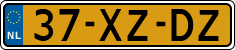 License plate of the Netherlands, Cars