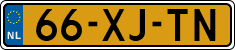 License plate of the Netherlands, Cars