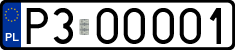 License plates of Poland, Vanity Plates