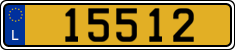 License plate of Luxembourg, Vanity Plates