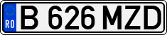 License plate of Romania, Regular plates