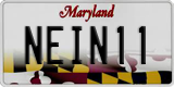 Maryland, Vanity Plates