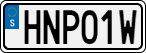 License plate of Sweden, Regular plates