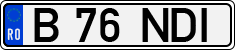 License plate of Romania, Regular plates