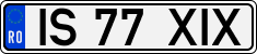 License plate of Romania, Regular plates