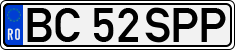 License plate of Romania, Regular plates
