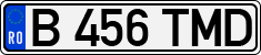 License plate of Romania, Regular plates