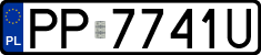 License plates of Poland, Regular car plates