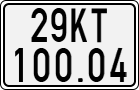 License plate of Vietnam, Specialty plates