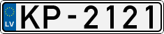 License plate of Latvia, Regular car plates