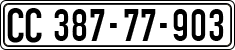 License plate of Israel, Diplomatic