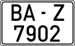 License plates of Spain, 1971 year series