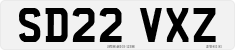 License plate of the United Kingdom, 2001 year system